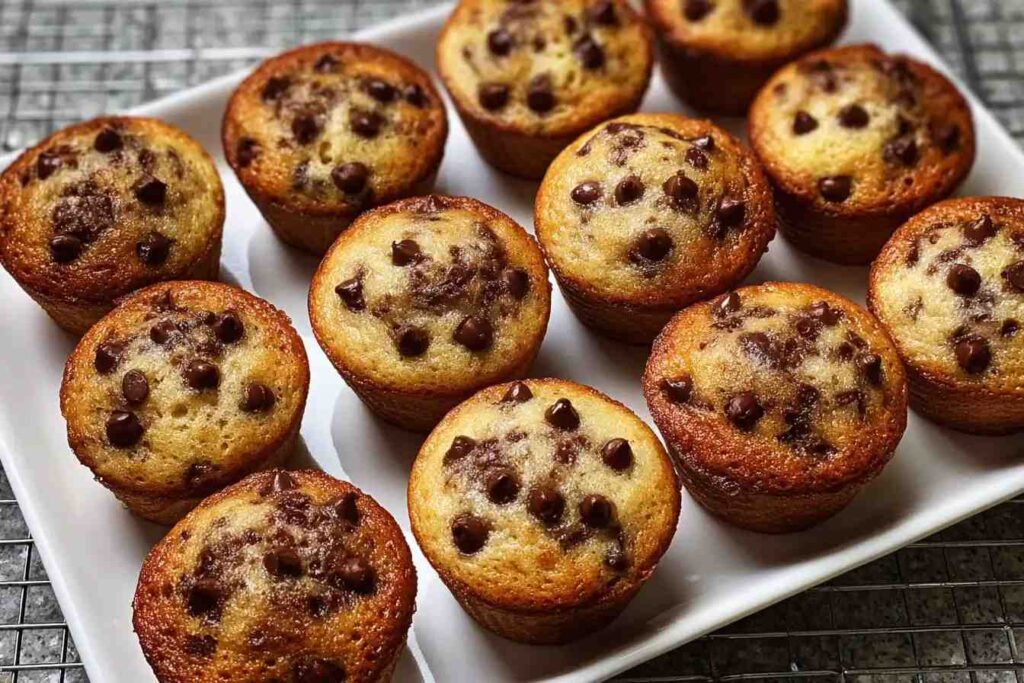 Easy Banana Chocolate Chip Mini Muffin Recipe Homemade Banana Chocolate Chip Muffins Best Mini Muffin Recipes For Kids Glu...