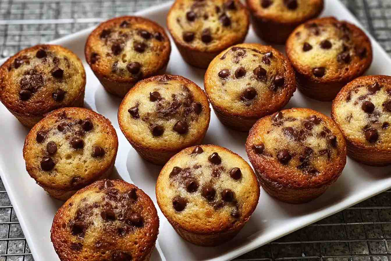 Banana Chocolate Chip Mini Muffins