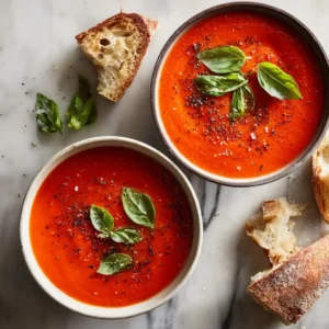 Homemade Fresh Tomato Soup Recipe