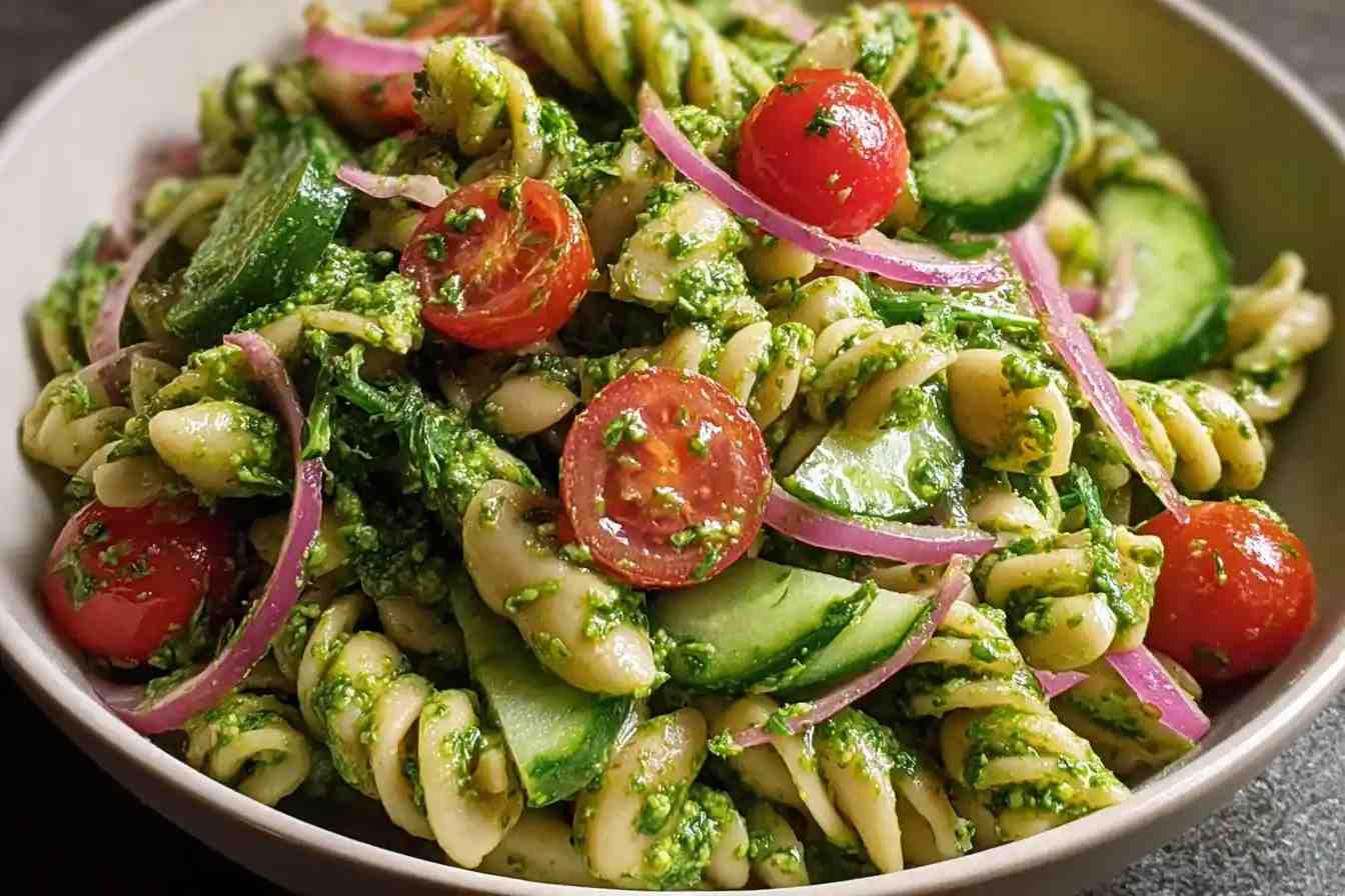 Green Goddess Pasta Salad