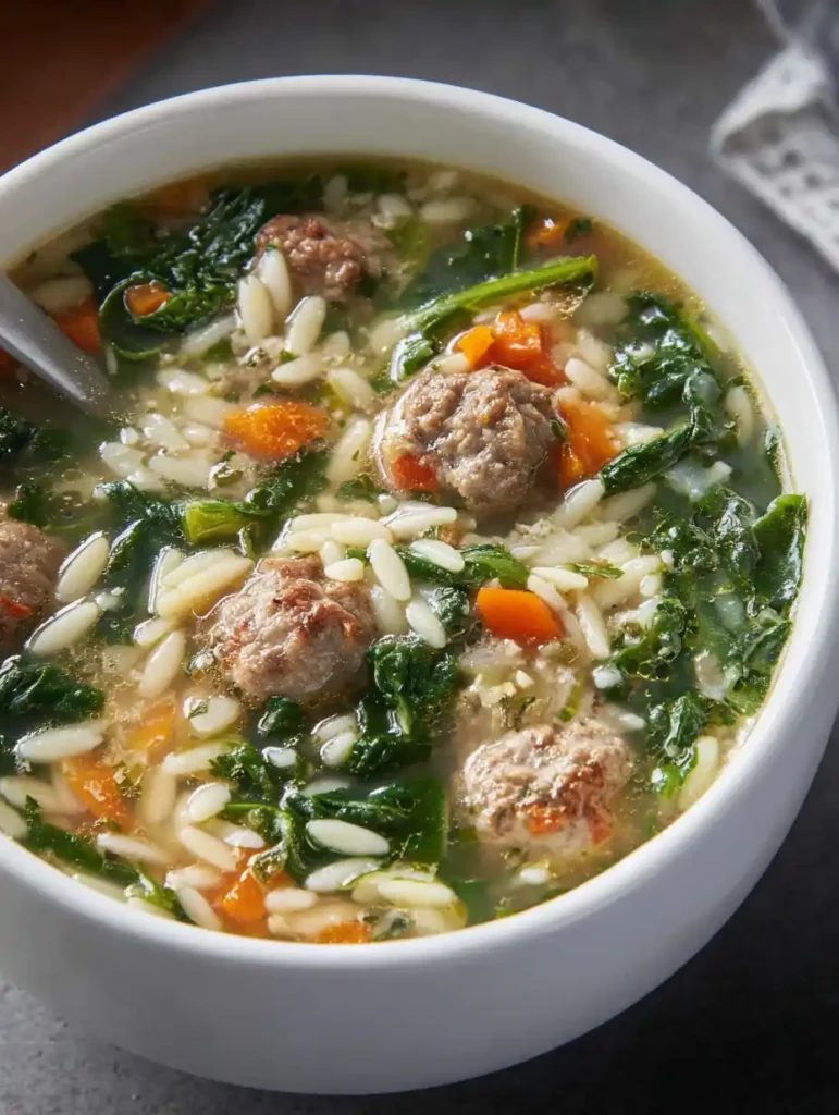 Best Italian Wedding Soup Recipe Authentic Italian Wedding Soup Ingredients Homemade Italian Wedding Soup With Chicken Eas...