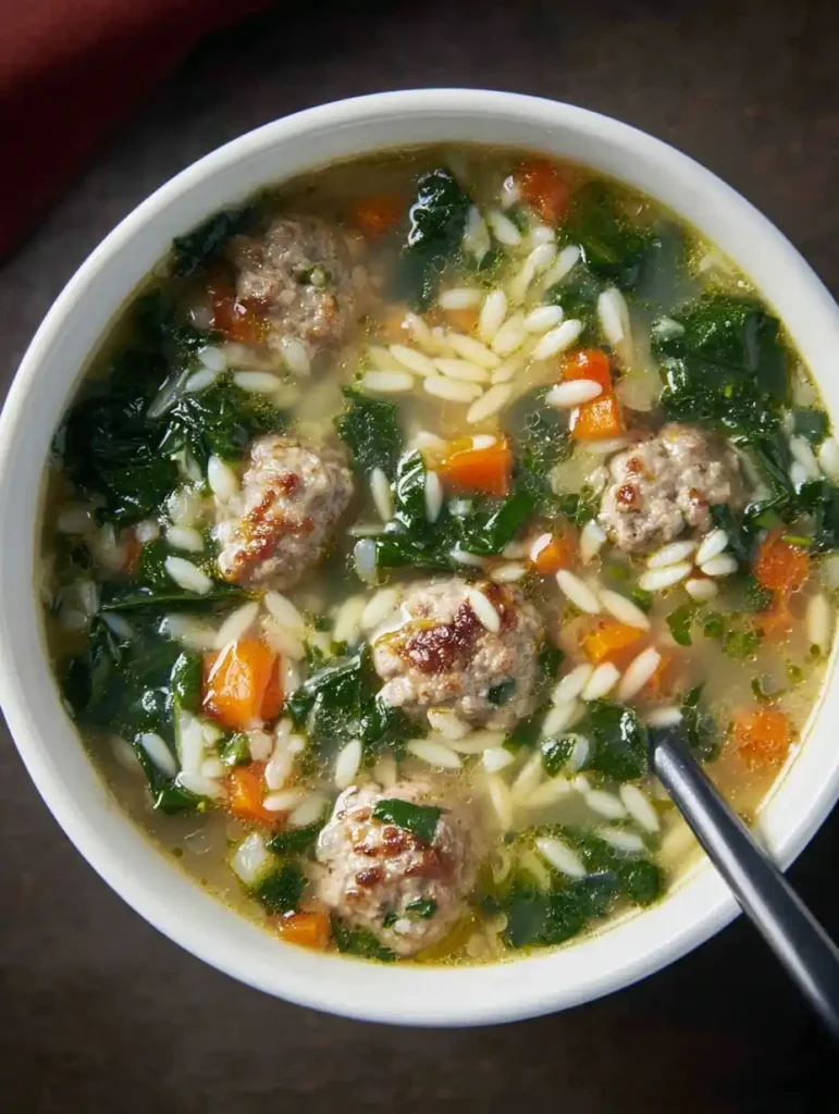 Best Italian Wedding Soup Recipe Authentic Italian Wedding Soup Ingredients Homemade Italian Wedding Soup With Chicken Eas...