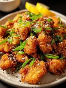 Salt and Pepper Crispy Chicken