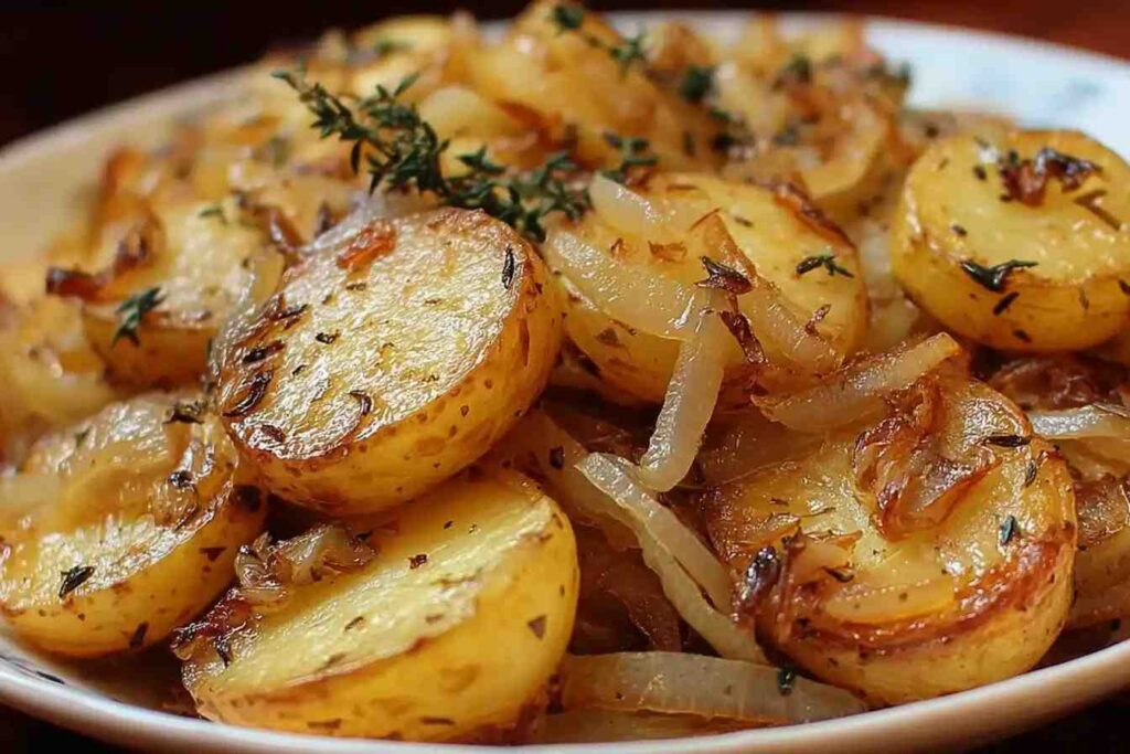 Slow Cooker Lipton Onion Potatoes