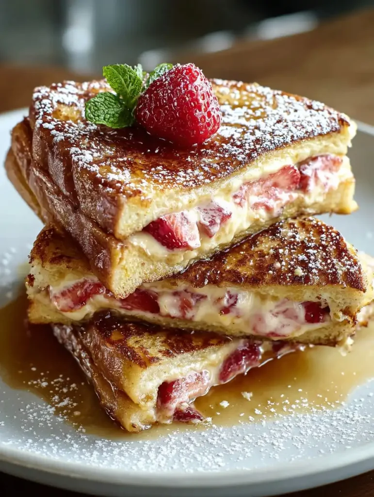 Easy Stuffed French Toast Brunch Recipe Best Brunch Stuffed French Toast Ideas Make Ahead Stuffed French Toast Brunch Gour...