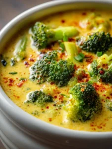 Tim Perrys Soup (Creamy Curry Cauliflower and Broccoli Soup)