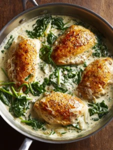 Best Chicken Florentine Recipe Easy Chicken Florentine For Families Healthy Chicken Florentine Meal Prep Gluten-free Chick...