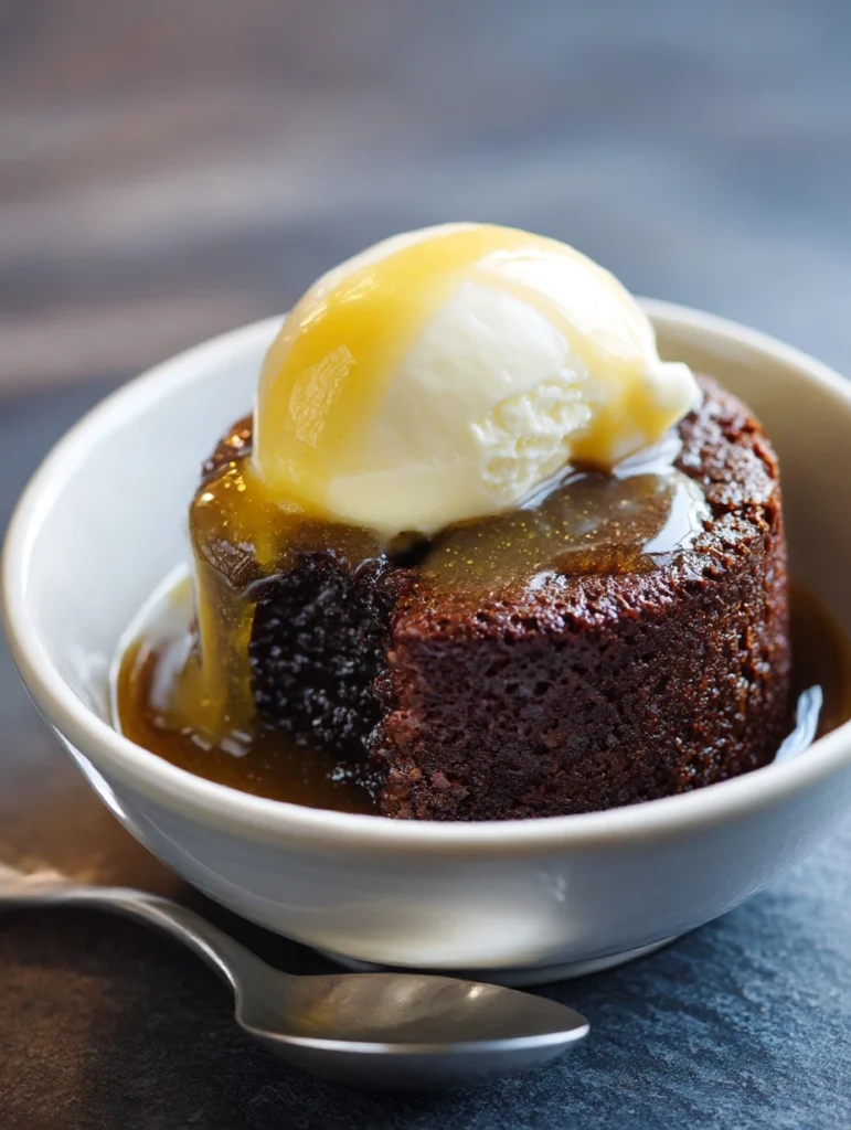 Microwave Sticky Toffee Pudding