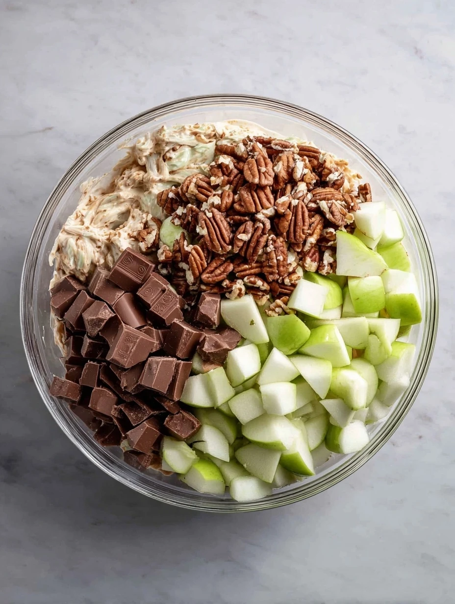 Easy Snickers Apple Salad Recipe Homemade Snickers Apple Dessert Best Snickers Apple Salad Ideas Snickers Apple Salad With...