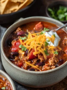 Easy Turkey Chili Recipe Slow Cooker Healthy Turkey Chili Instant Pot Best Ground Turkey Chili Recipe Spicy Turkey Chili R...