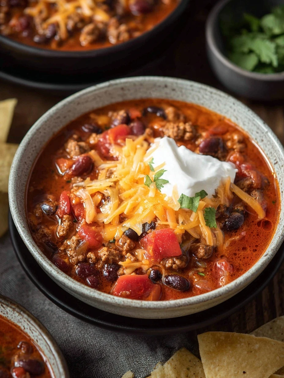 Easy Turkey Chili Recipe Slow Cooker Healthy Turkey Chili Instant Pot Best Ground Turkey Chili Recipe Spicy Turkey Chili R...