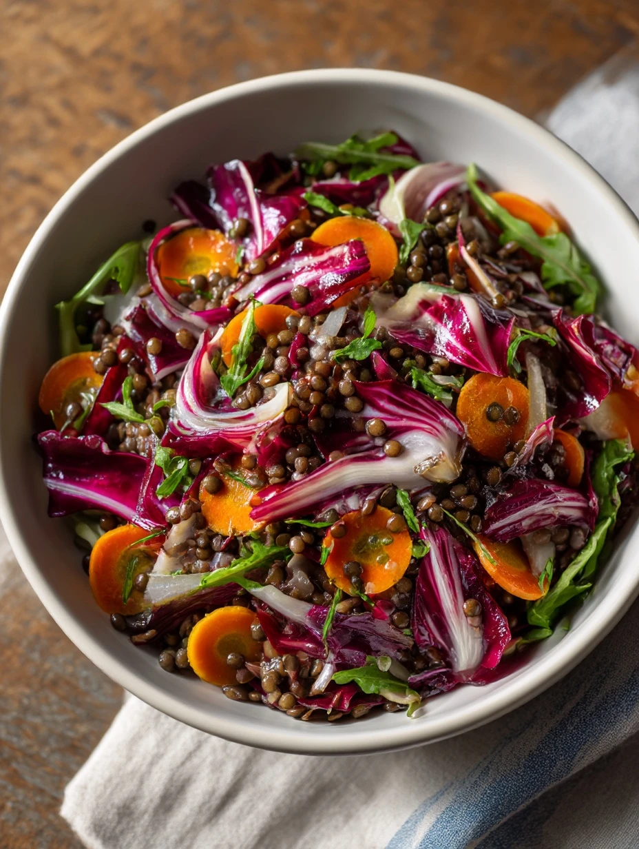 French Lentil Salad Recipe Easy French Lentil Salad Vegan French Lentil Salad French Lentil Salad With Goat Cheese Gluten-...