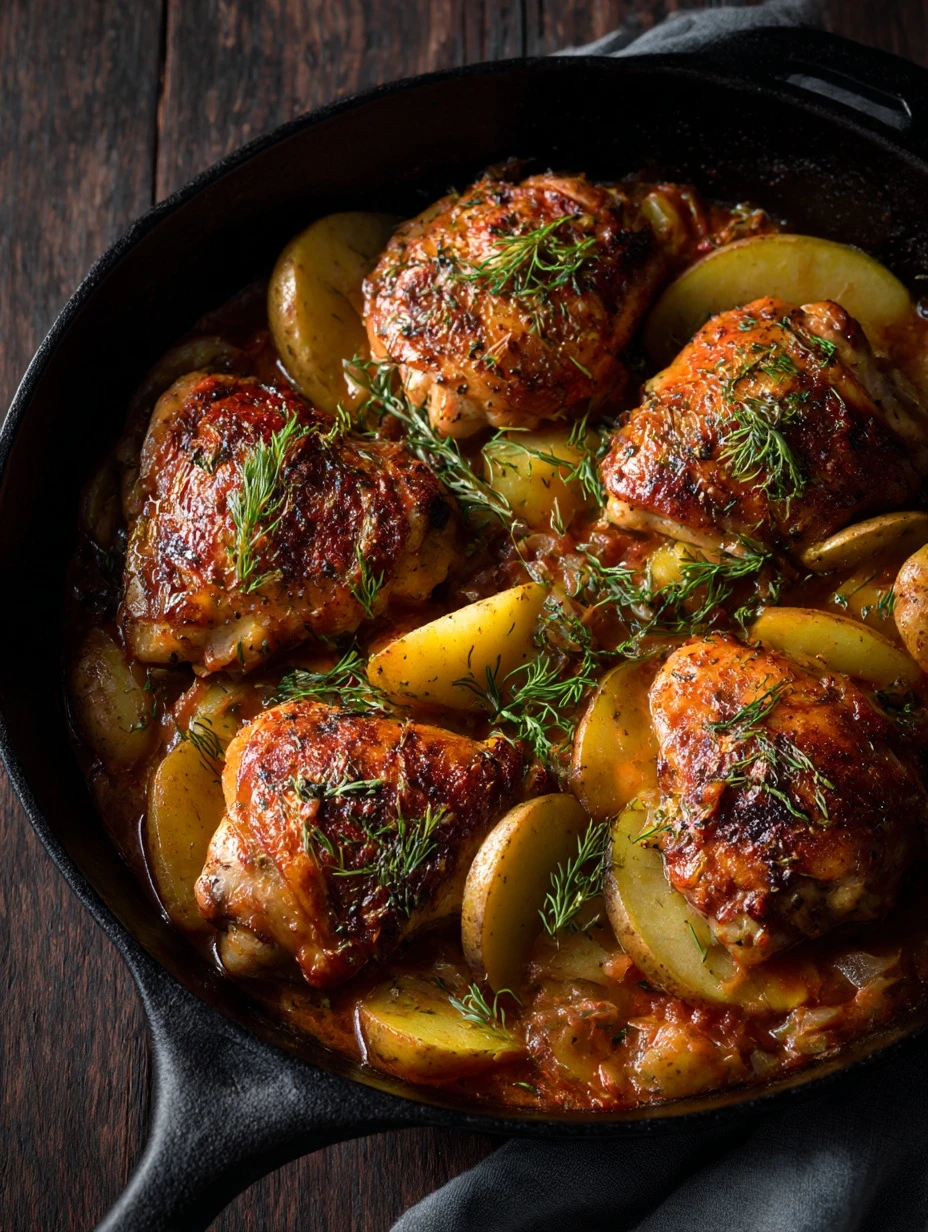 One-pot Chicken Cacciatore Recipe With Potatoes Easy Roman Chicken Cacciatore Slow Cooker Best Potatoes For One-pot Chicke...