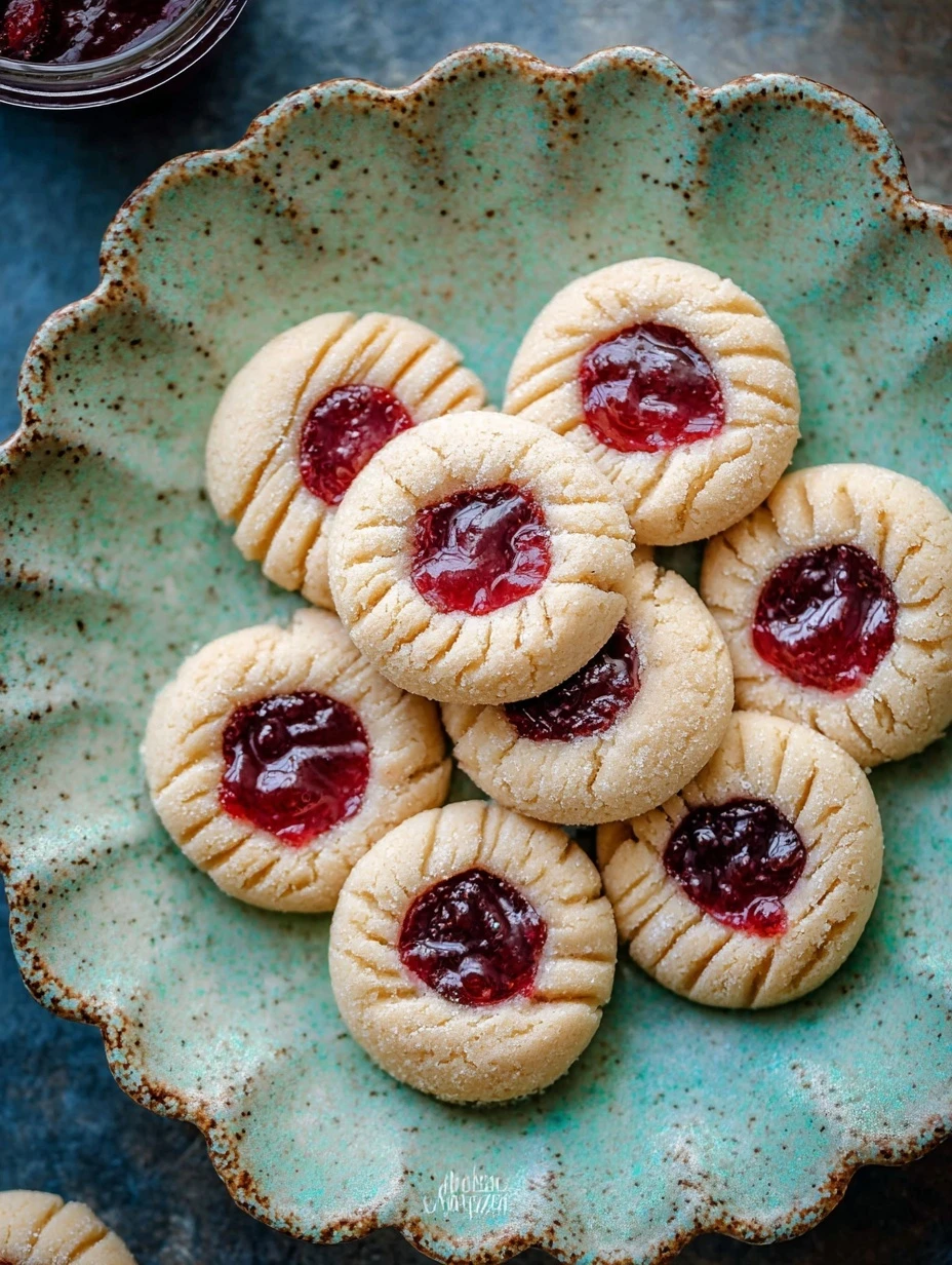 Raspberry Almond Thumbprint Cookies Recipe Gluten Free Raspberry Almond Cookies Best Raspberry Almond Thumbprint Cookie Ve...