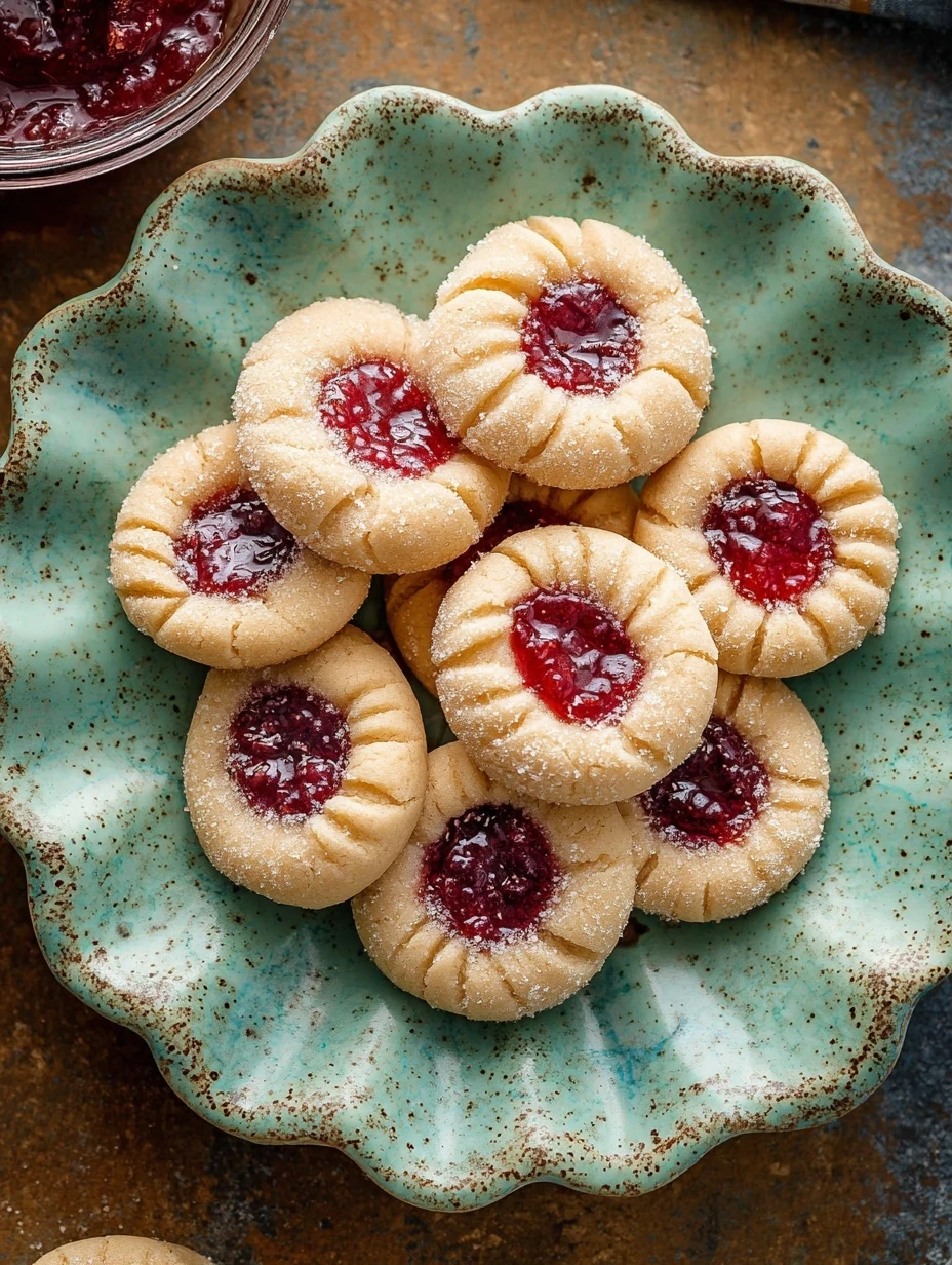 Raspberry Almond Thumbprint Cookies Recipe Gluten Free Raspberry Almond Cookies Best Raspberry Almond Thumbprint Cookie Ve...