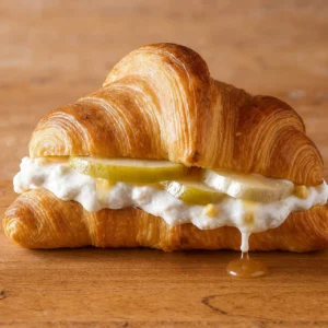 Apple Goat Cheese Croissant