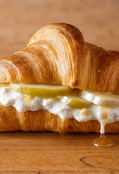Apple Goat Cheese Croissant