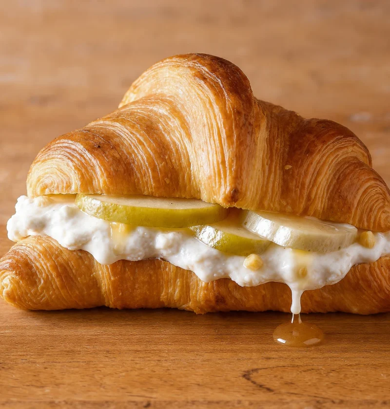Apple Goat Cheese Croissant