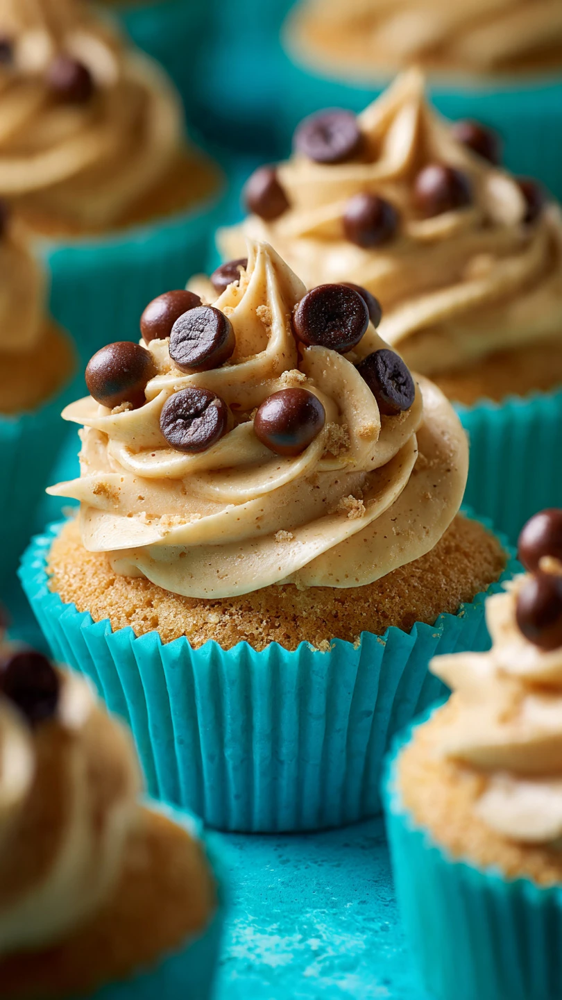 Best Cookies Dough Cupcakes Recipe Easy Homemade Cookie Dough Cupcakes Gluten-free Cookie Dough Cupcakes Recipe Vegan Cook...