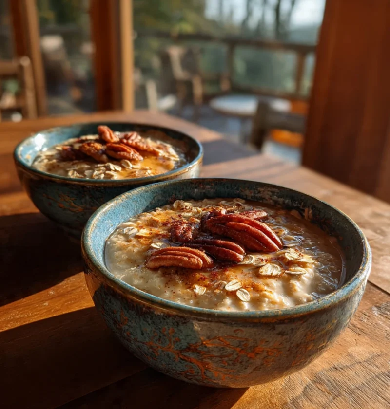 Pumpkin Spice Oatmeal Bowls Cozy Your Mornings