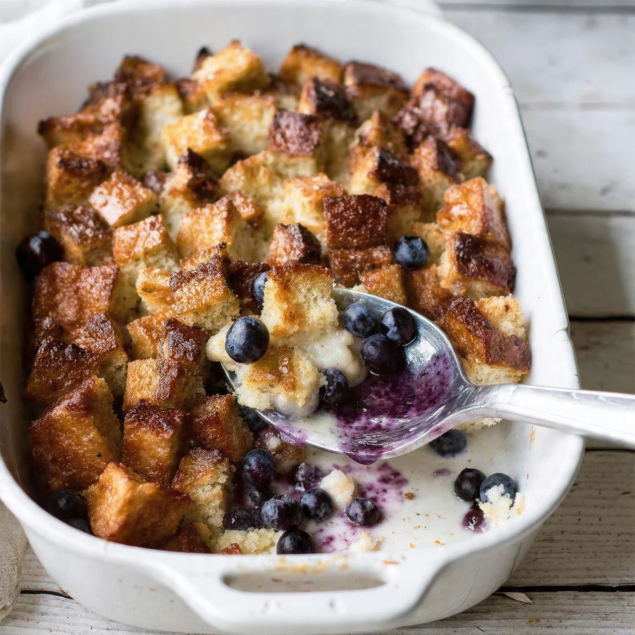 Blueberry French Toast Casserole