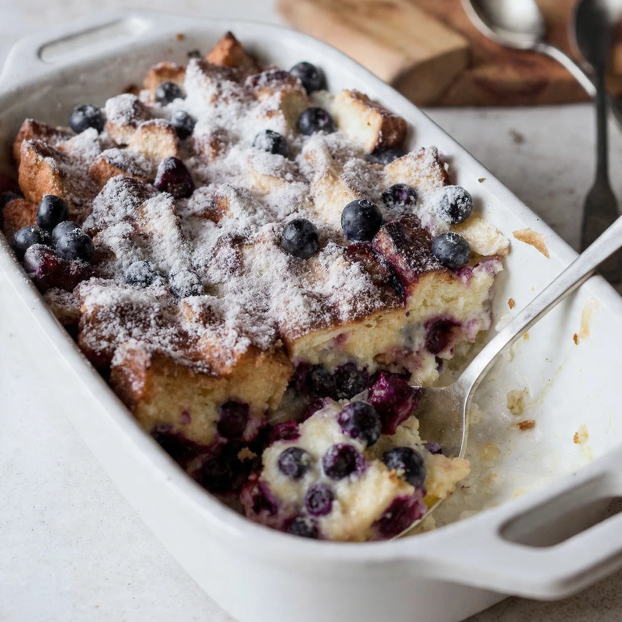 Blueberry French Toast Casserole