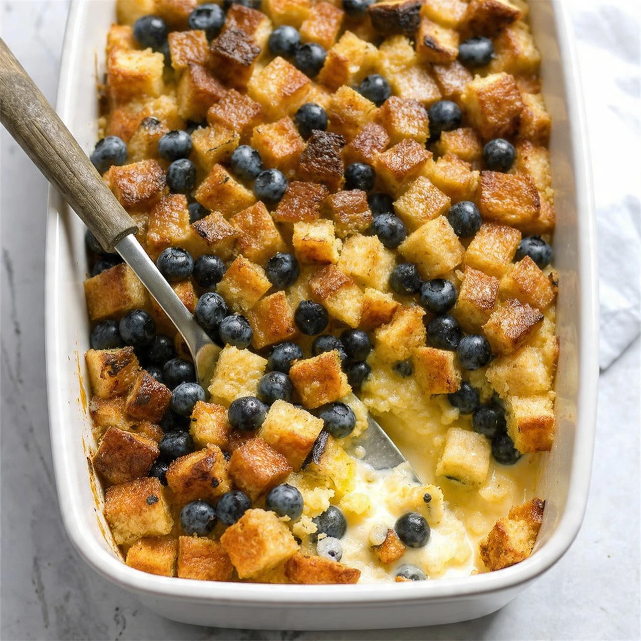 Blueberry French Toast Casserole