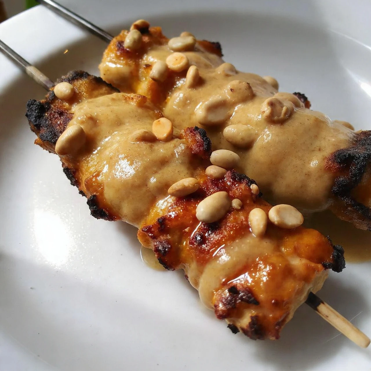 Chicken Satay Peanut Sauce