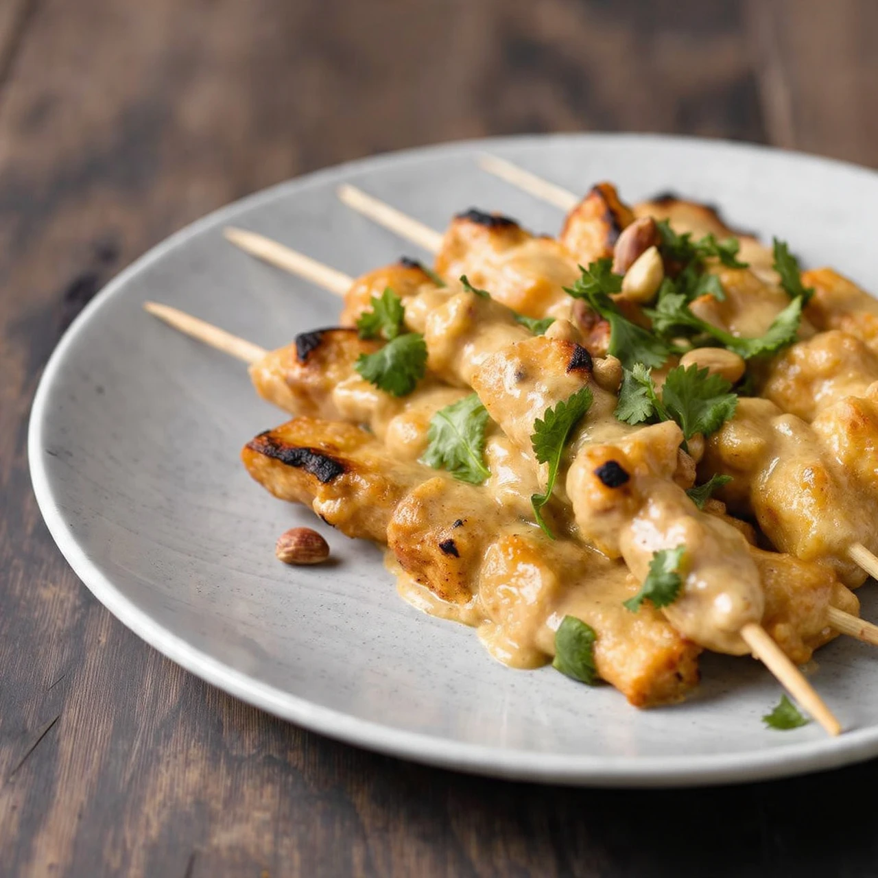 Chicken Satay Peanut Sauce