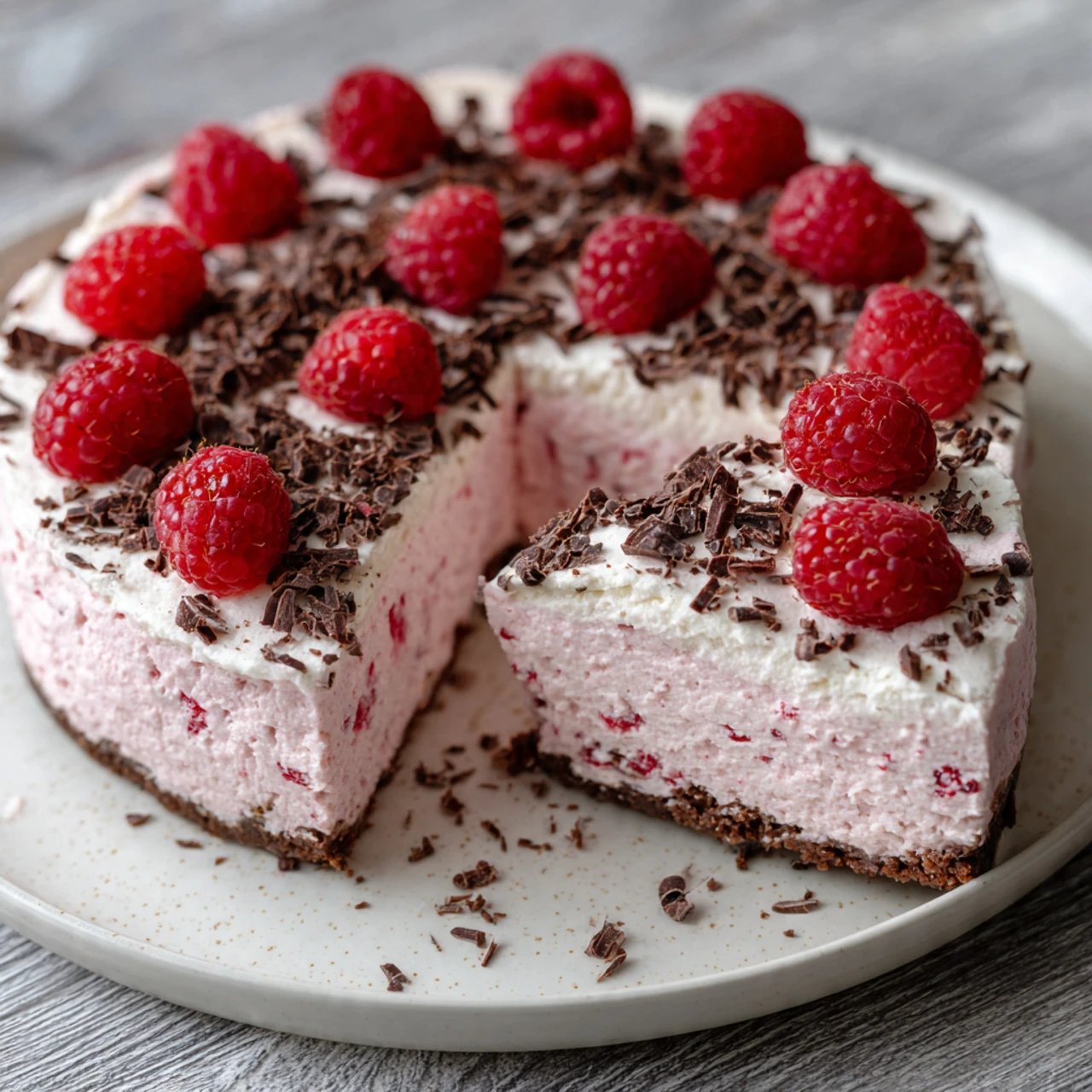 Chocolate Raspberry Mousse Cake Stunning Dessert
