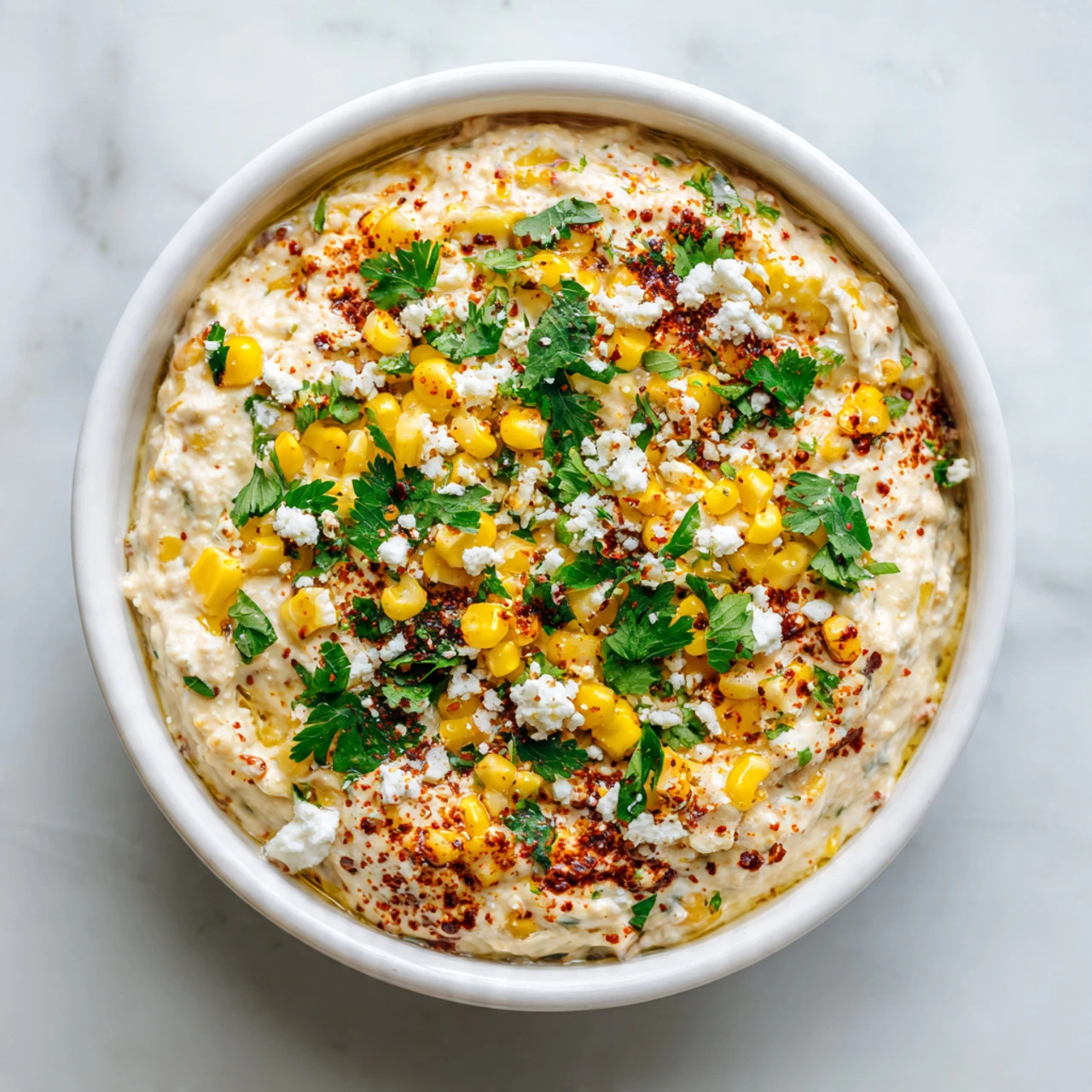 Crockpot Mexican Street Corn Dip