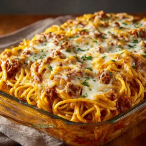 Easy Baked Spaghetti Dinner: Cozy, Cheesy Comfort in Minutes