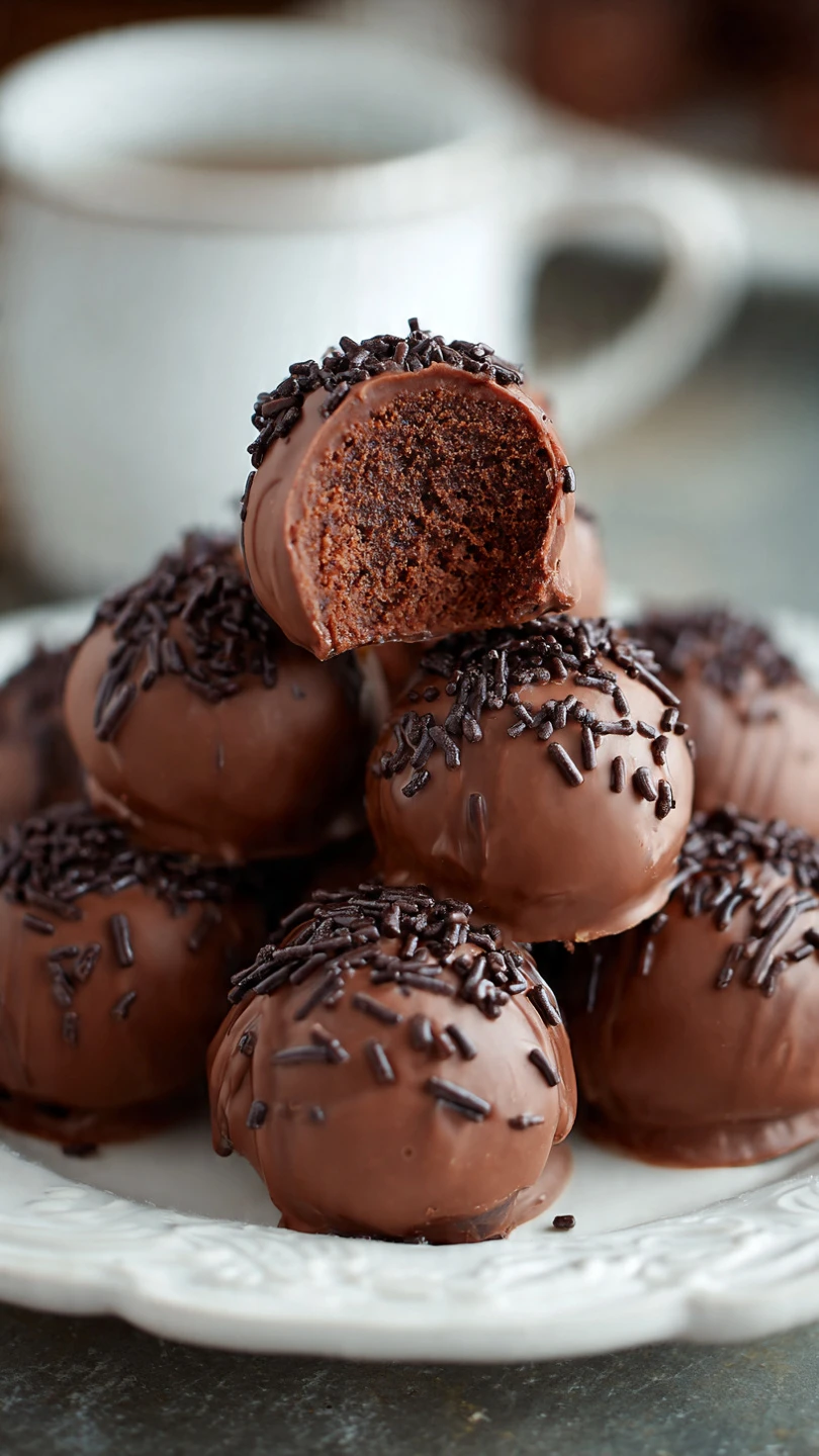 Easy Brownie Truffles Recipe For Beginners Simple Homemade Brownie Truffles Guide No-bake Brownie Truffles Step-by-step De...