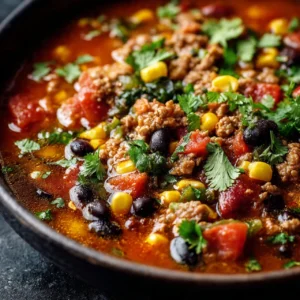Hearty Taco Soup Recipe