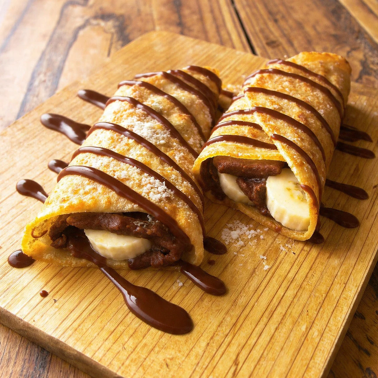 Easy Quick Banana Chocolate Wraps That Satisfy Sweet Cravings Fast