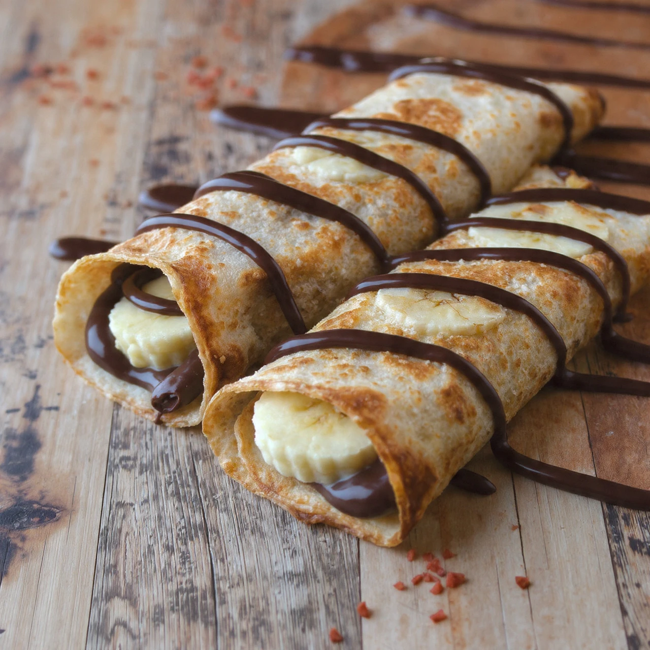 Banana Chocolate Wraps That Satisfy Sweet Cravings Fast