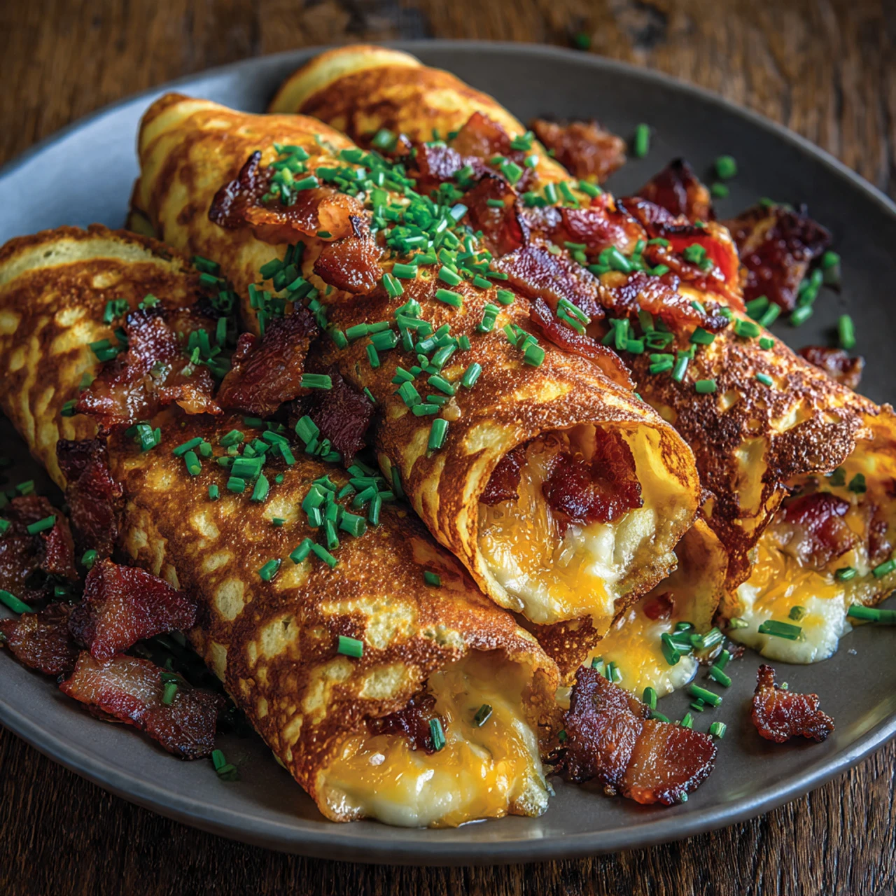 Garlic Butter Bacon Cheeseburger