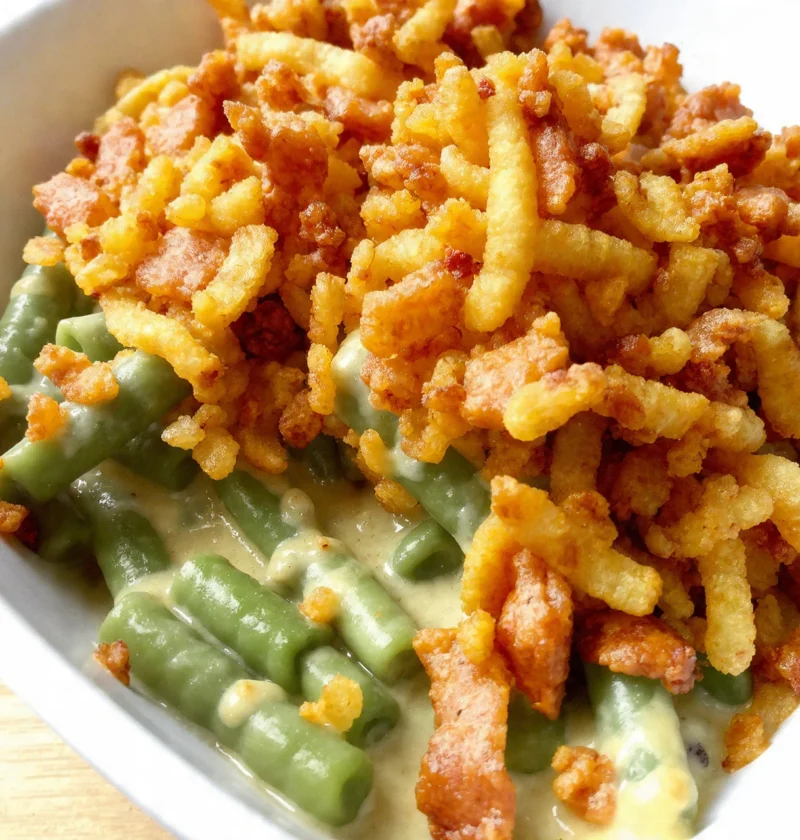 Hamburger Green Bean Casserole