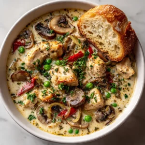 Homemade Chicken à la King
