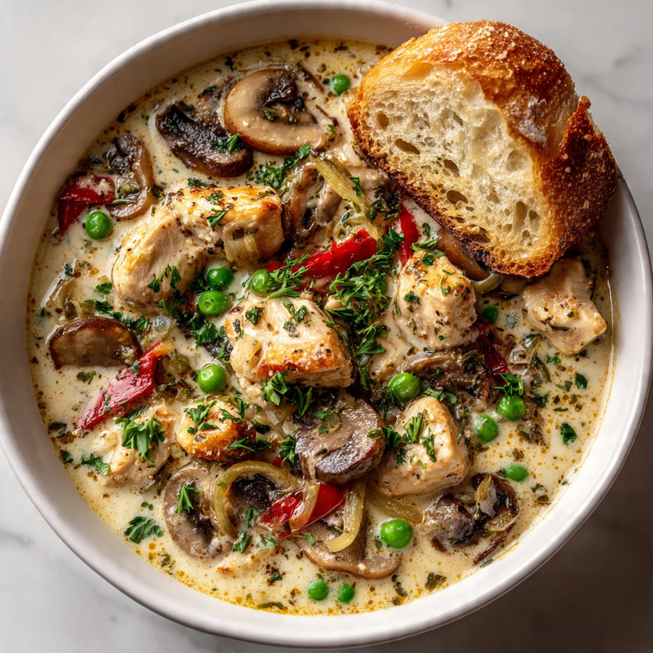 Homemade Chicken à la King