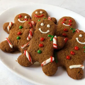 Soft And Chewy Gingerbread Men Cookies