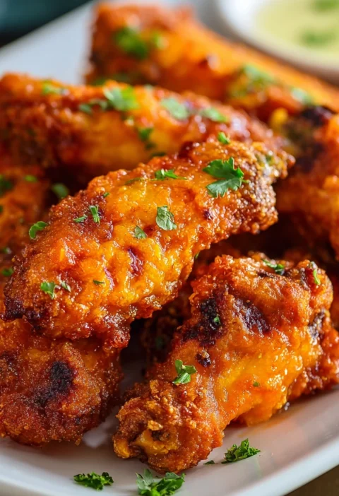 Crispy Fried Chicken Wings Recipe Flavor Explosion