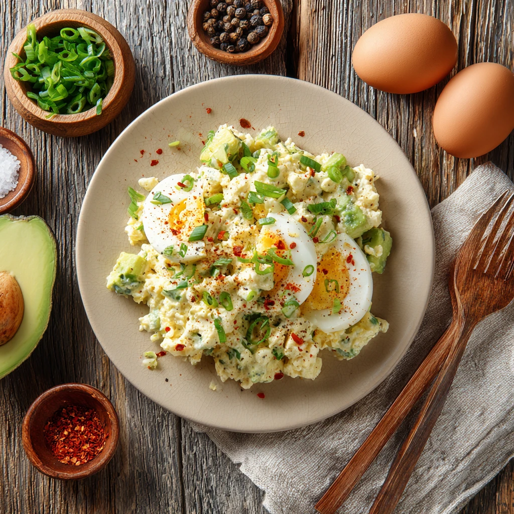 High Protein Cottage Cheese Egg Salad