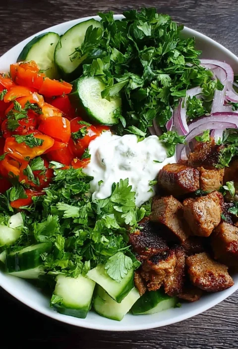 High Protein Kebab Bowl