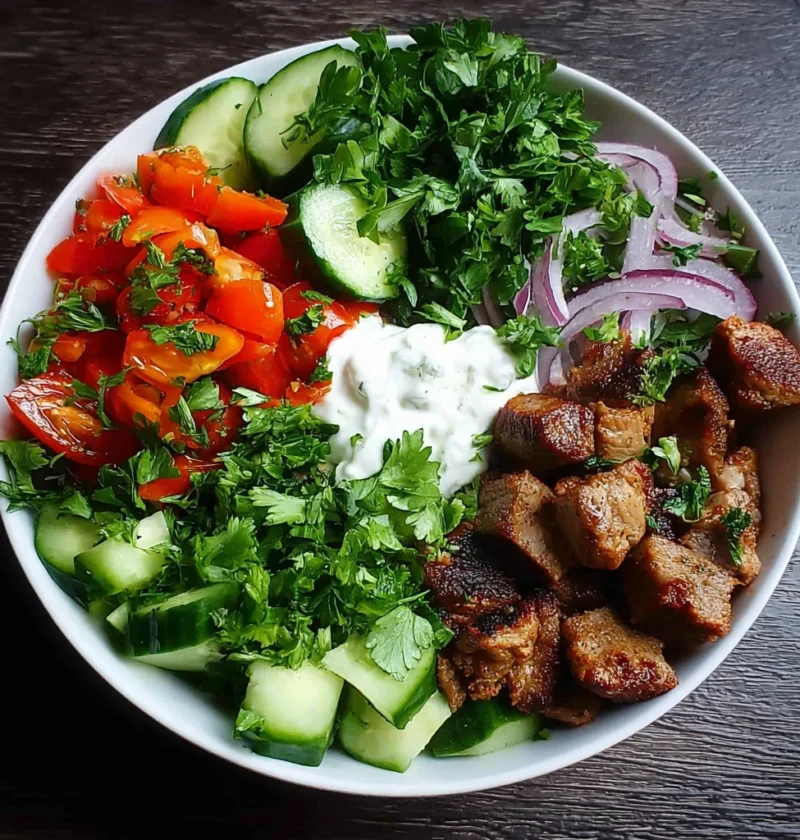High Protein Kebab Bowl