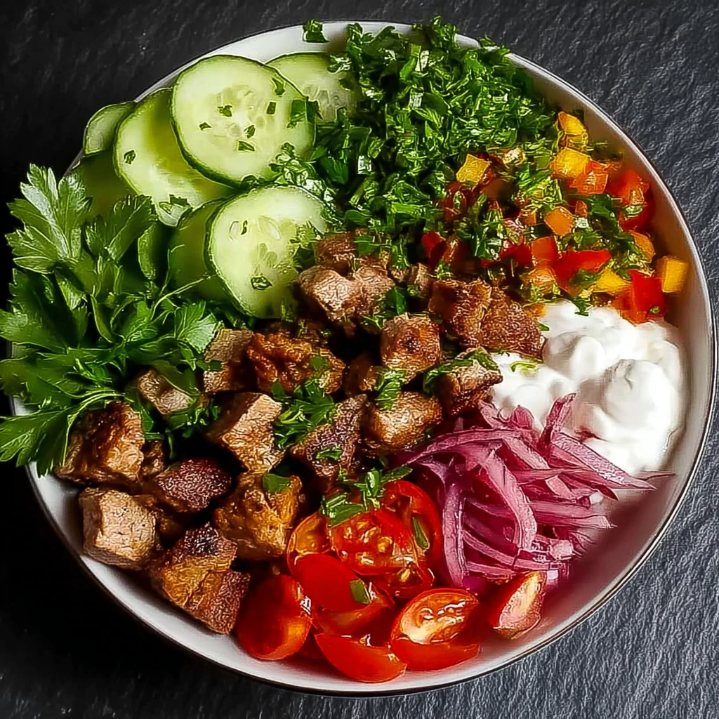 High Protein Kebab Bowl