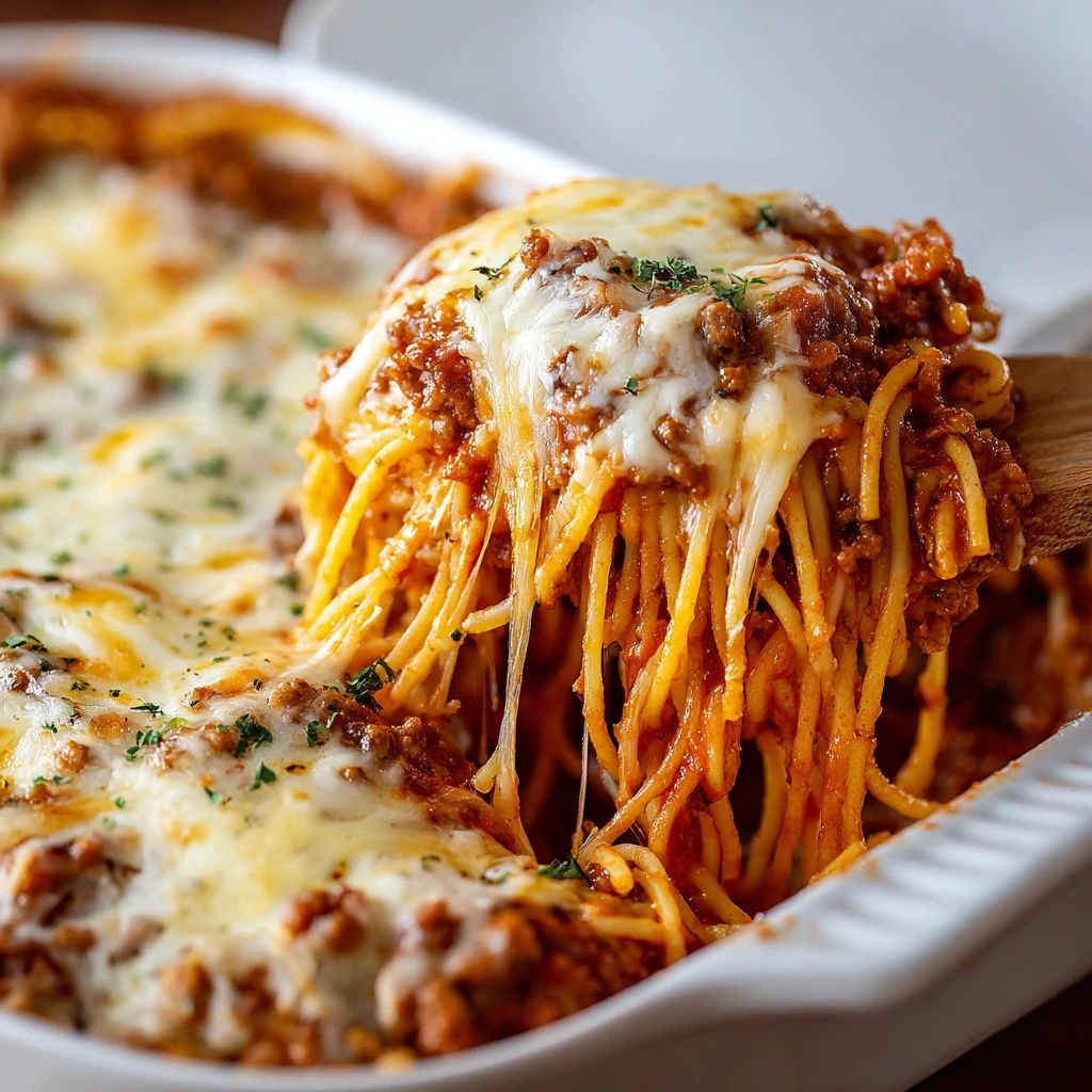 Irresistible Baked Spaghetti Casserole Recipe to Try Now