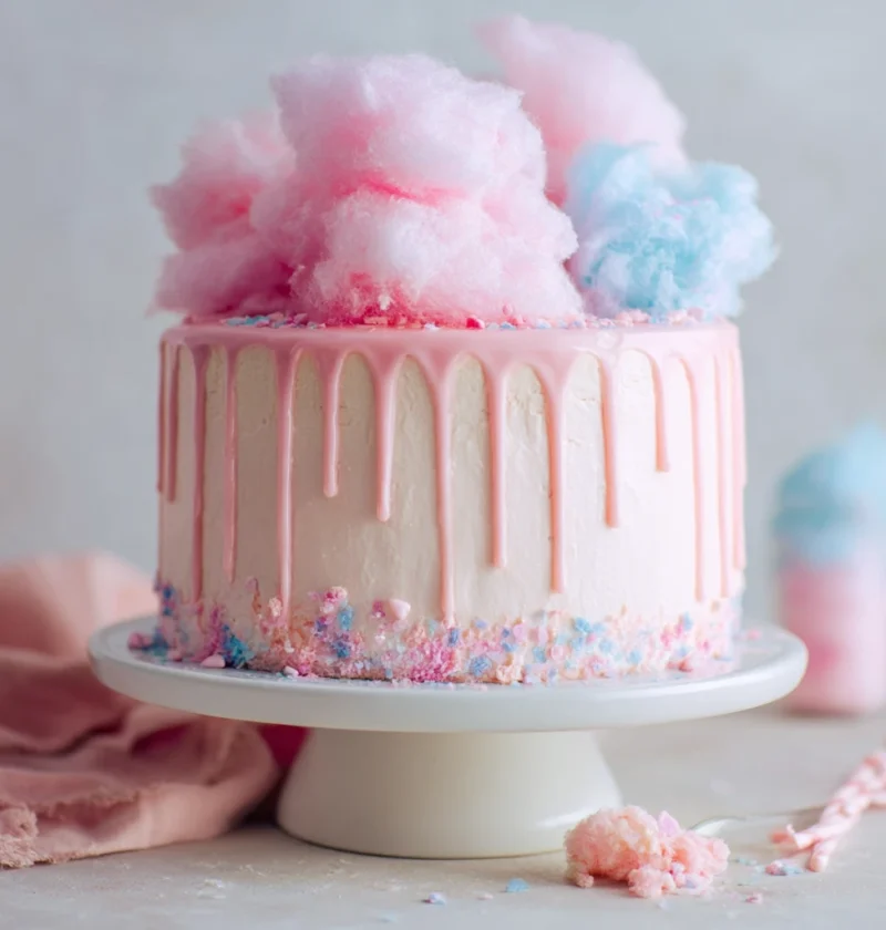 Irresistible Cotton Candy Cake Recipe Sweet Moments