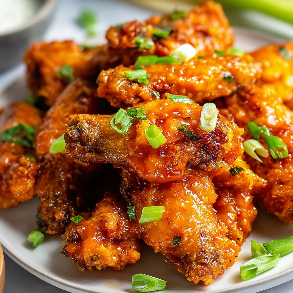 Super Bowl Whole30 Crispy Buffalo Chicken Wings Delight
