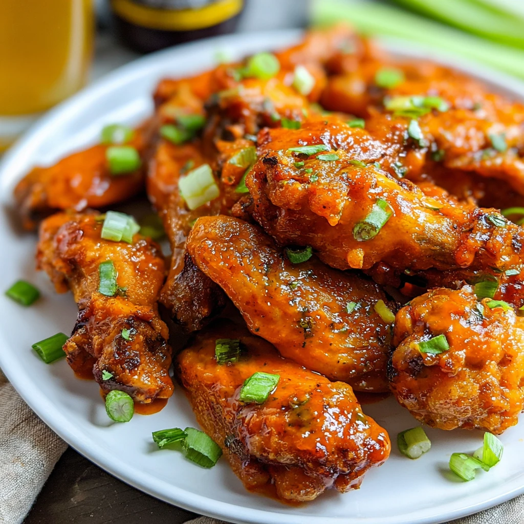 Super Bowl Whole30 Crispy Buffalo Chicken Wings Delight